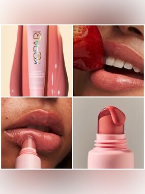 Kopari Pink Strawberry 🍓 Lip Love Moisture Balm / BRAND NEW 👄